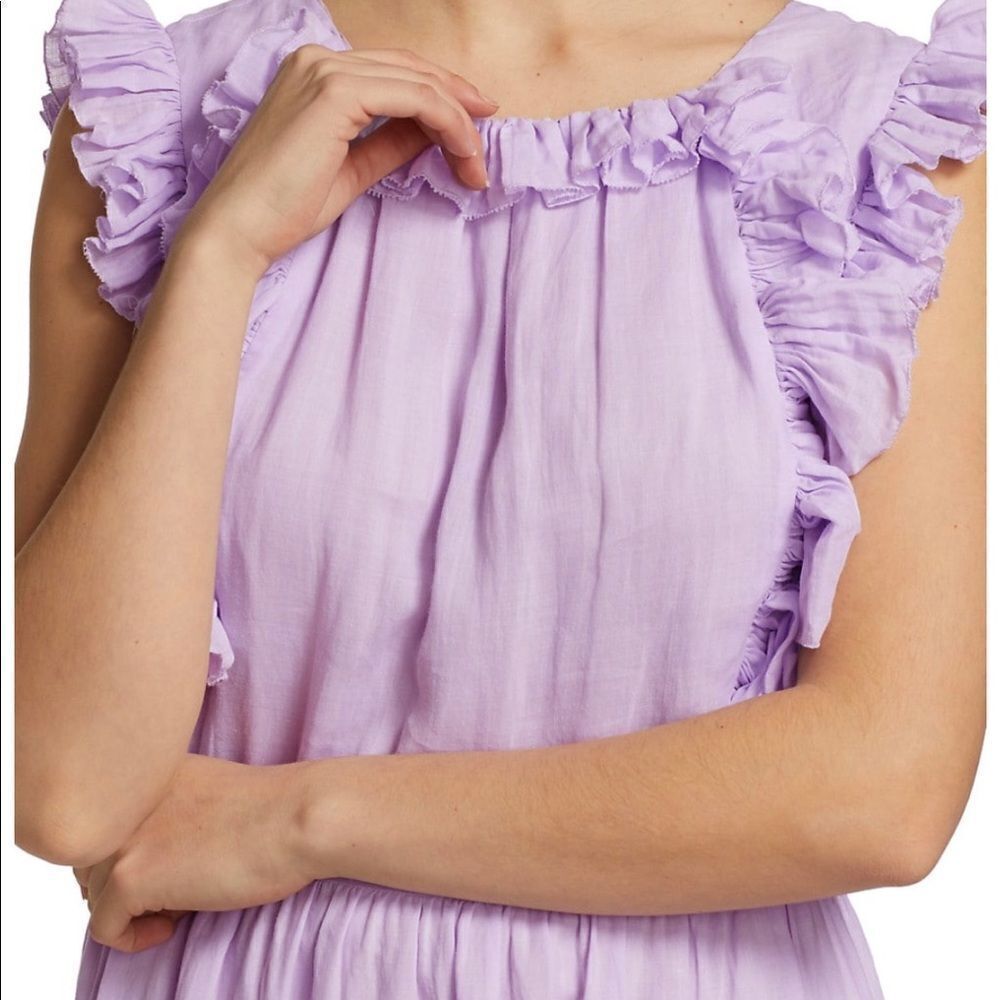 💜 Lilac Purple Ruffle Dress from Sea - Picture 5 of 7